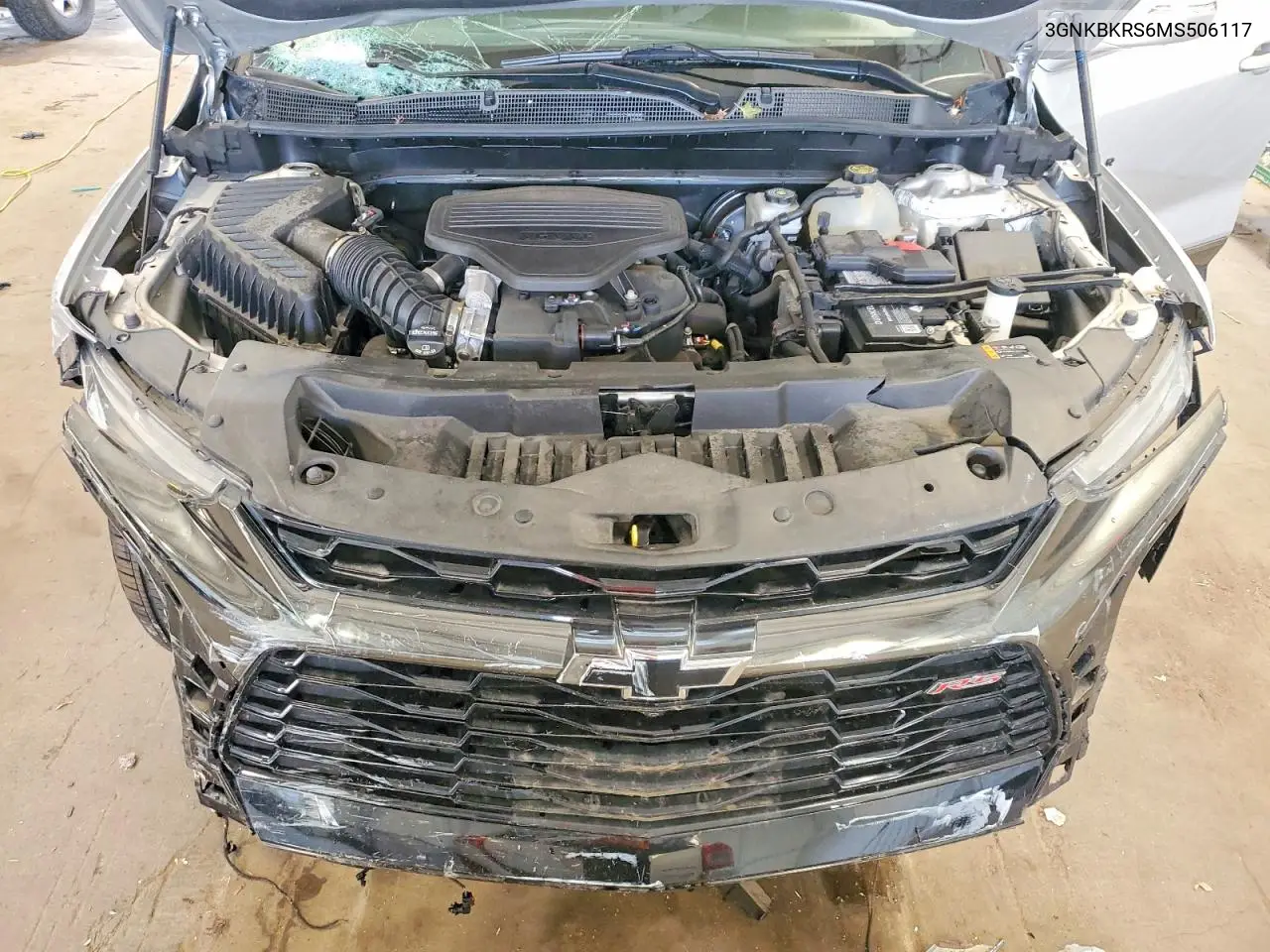 2021 Chevrolet Blazer Rs VIN: 3GNKBKRS6MS506117 Lot: 59299066