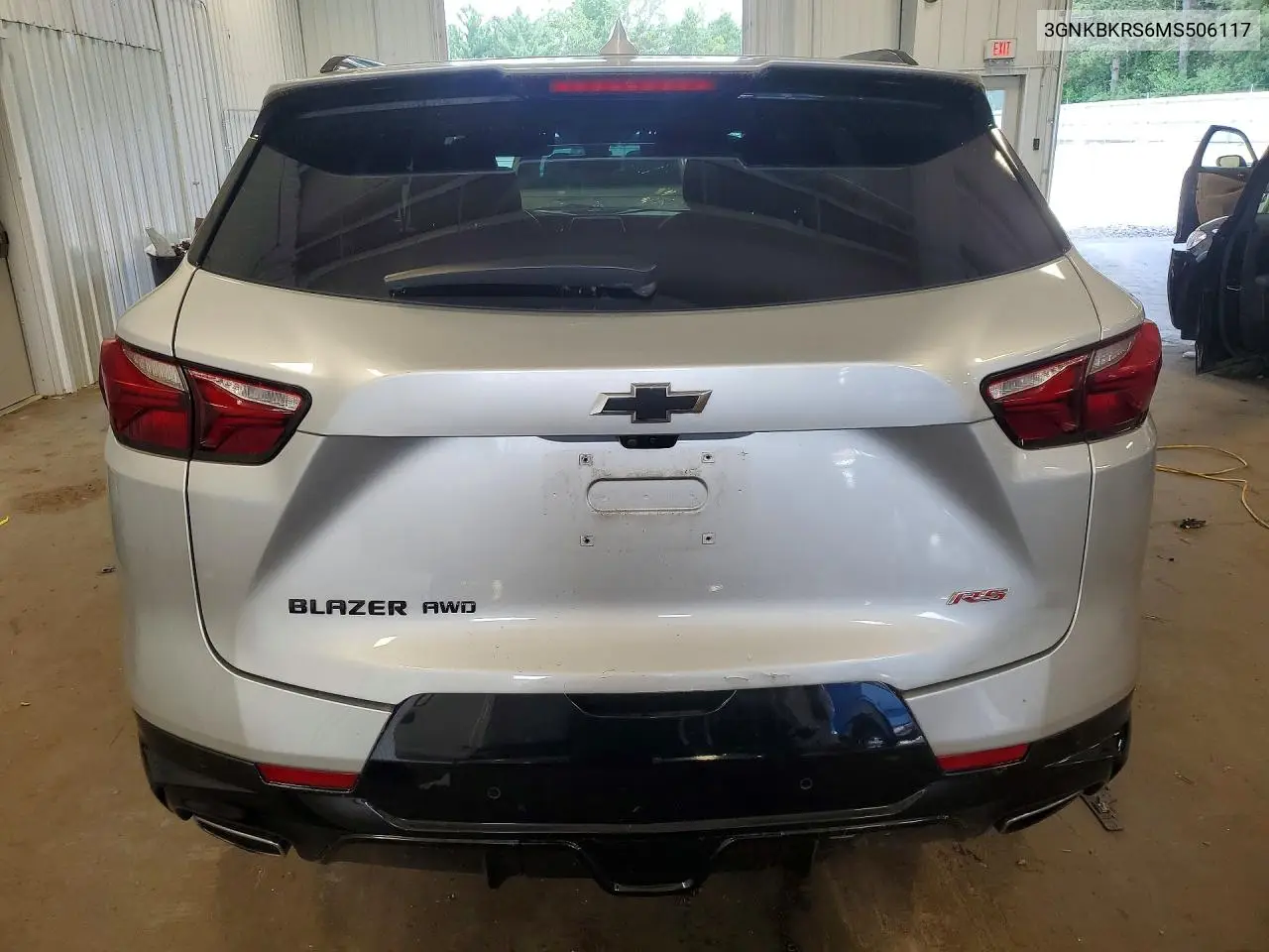 2021 Chevrolet Blazer Rs VIN: 3GNKBKRS6MS506117 Lot: 59299066