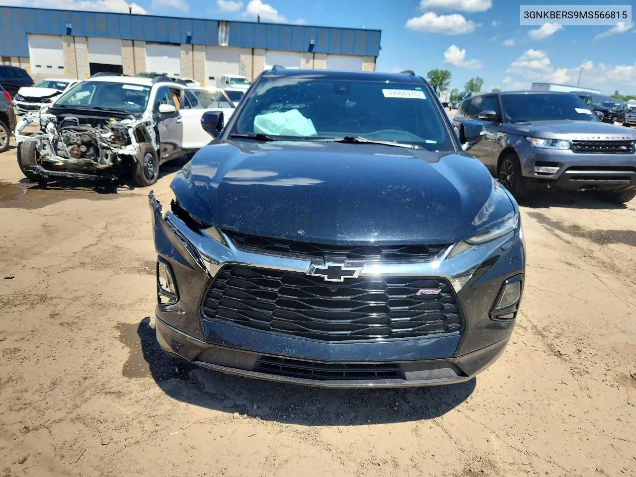 2021 Chevrolet Blazer Rs VIN: 3GNKBERS9MS566815 Lot: 59604976