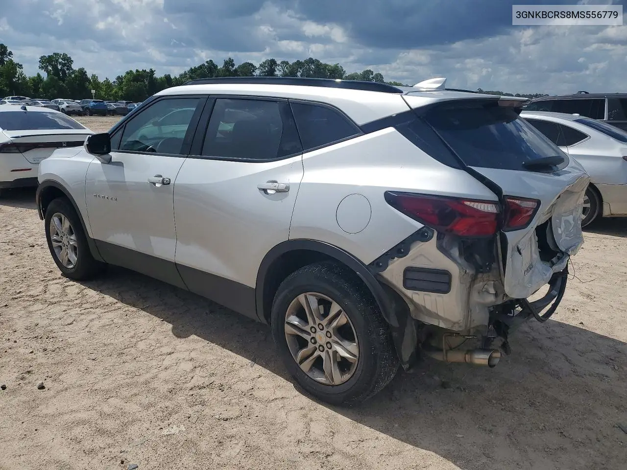 2021 Chevrolet Blazer 2Lt VIN: 3GNKBCRS8MS556779 Lot: 60036106