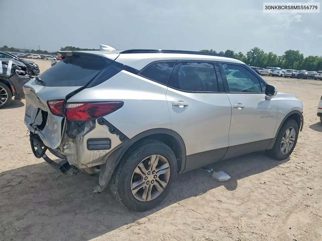 2021 Chevrolet Blazer 2Lt VIN: 3GNKBCRS8MS556779 Lot: 60036106