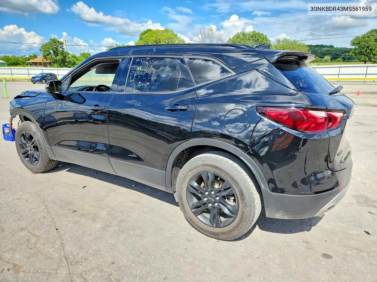 2021 Chevrolet Blazer 3Lt VIN: 3GNKBDR43MS561959 Lot: 60448606