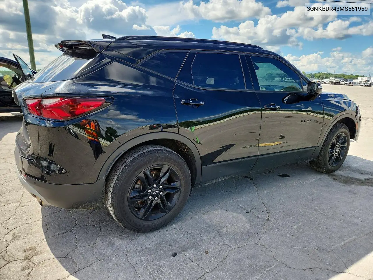 2021 Chevrolet Blazer 3Lt VIN: 3GNKBDR43MS561959 Lot: 60448606