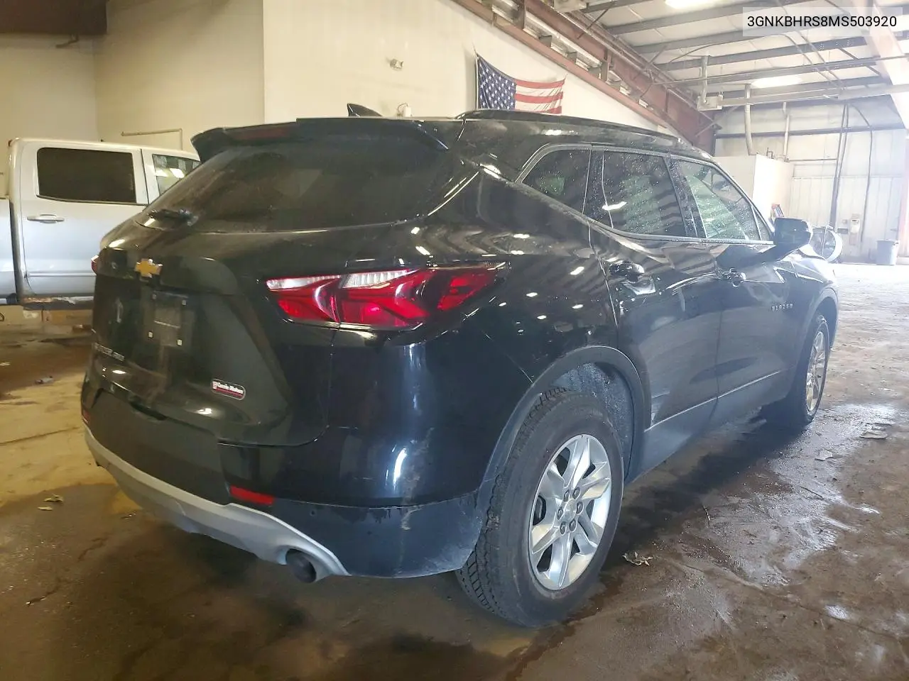 2021 Chevrolet Blazer 2Lt VIN: 3GNKBHRS8MS503920 Lot: 60790546