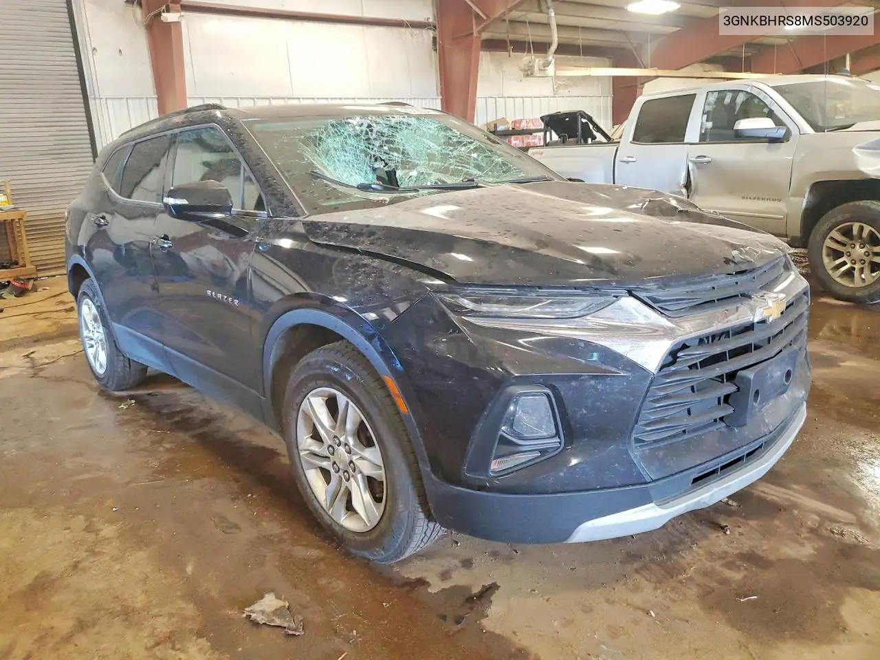 2021 Chevrolet Blazer 2Lt VIN: 3GNKBHRS8MS503920 Lot: 60790546