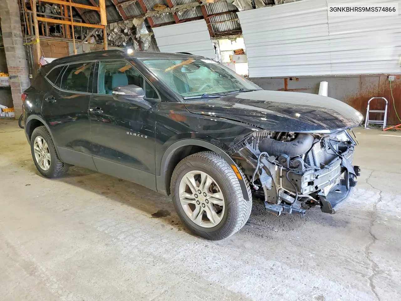 2021 Chevrolet Blazer 2Lt VIN: 3GNKBHRS9MS574866 Lot: 61212486