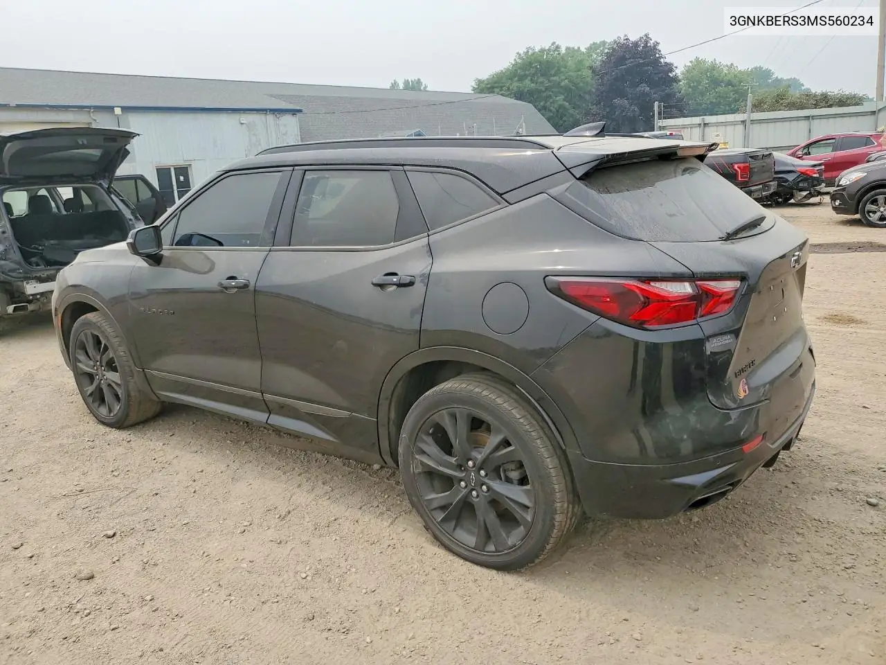 2021 Chevrolet Blazer VIN: 3GNKBERS3MS560234 Lot: 61308676