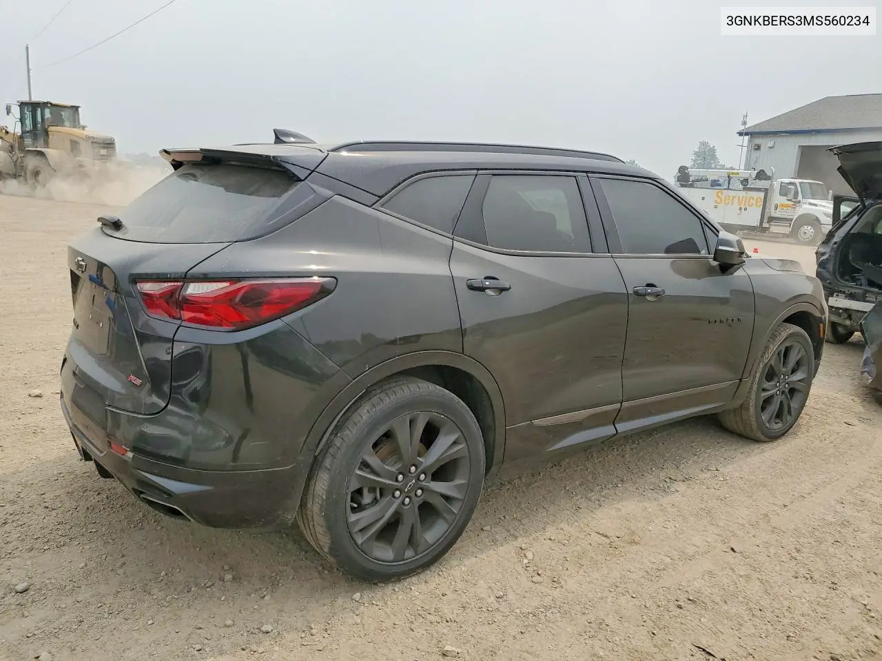 2021 Chevrolet Blazer VIN: 3GNKBERS3MS560234 Lot: 61308676