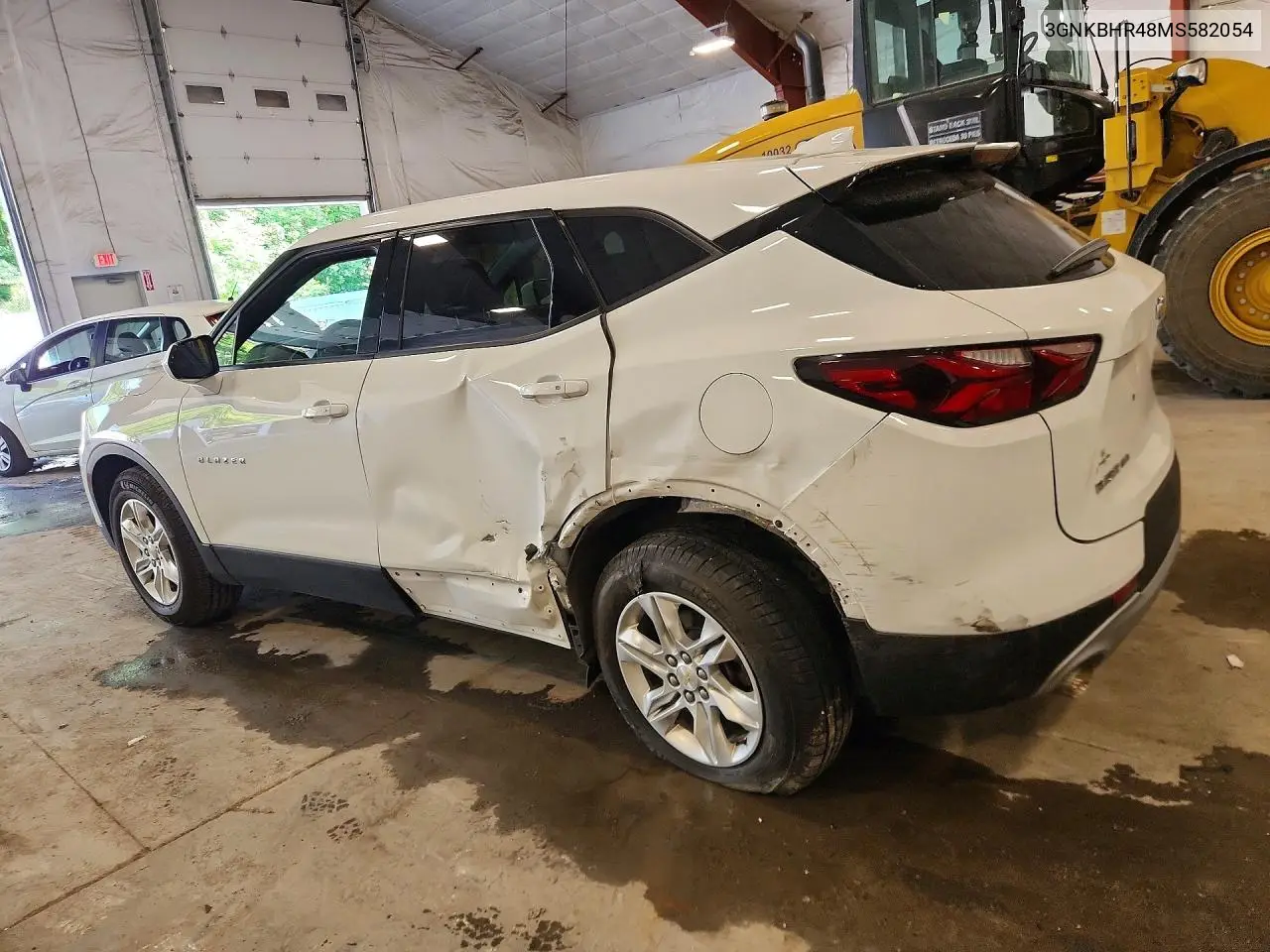 2021 Chevrolet Blazer 2Lt VIN: 3GNKBHR48MS582054 Lot: 61665716