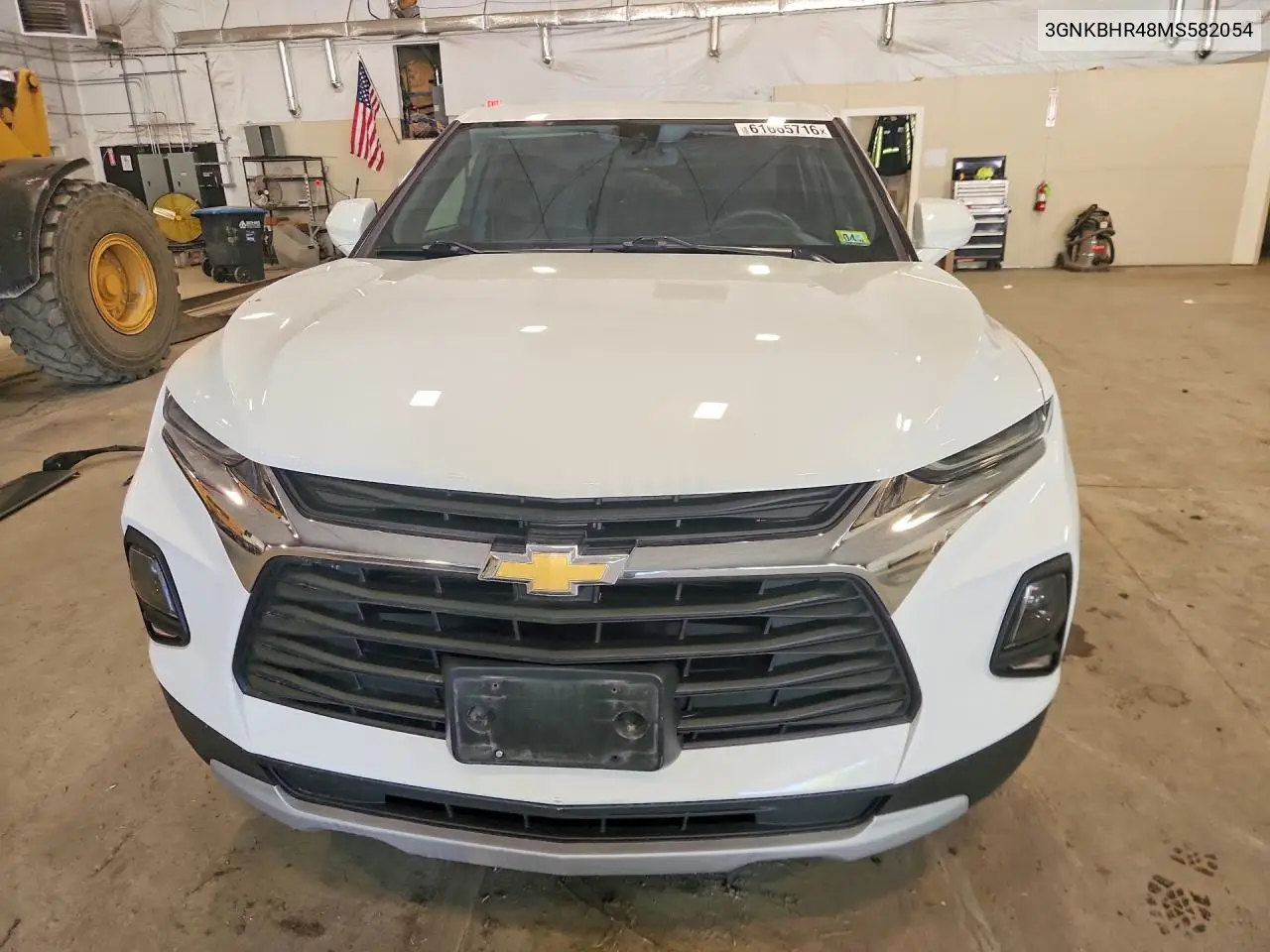 2021 Chevrolet Blazer 2Lt VIN: 3GNKBHR48MS582054 Lot: 61665716