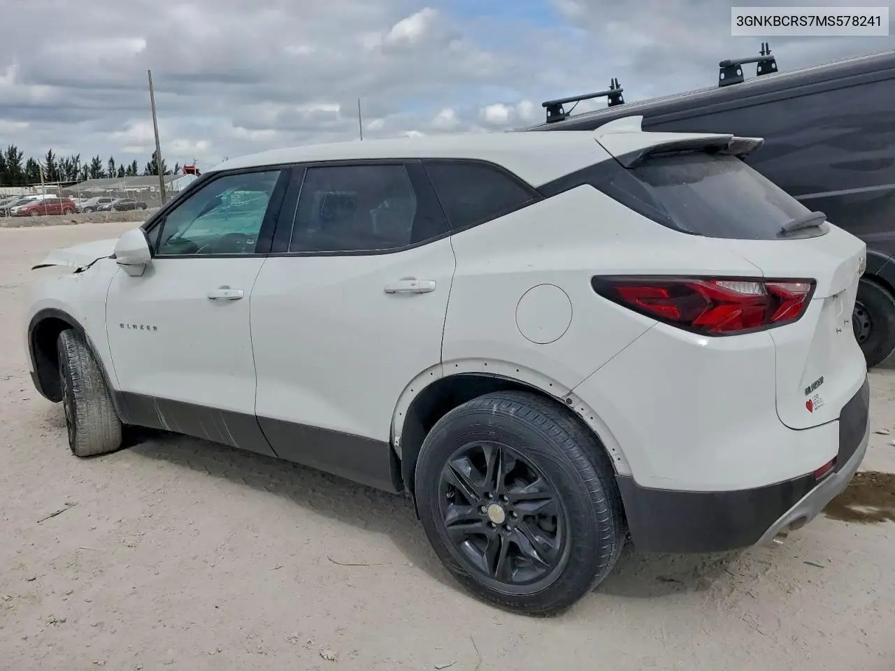 2021 Chevrolet Blazer 2Lt VIN: 3GNKBCRS7MS578241 Lot: 72277955