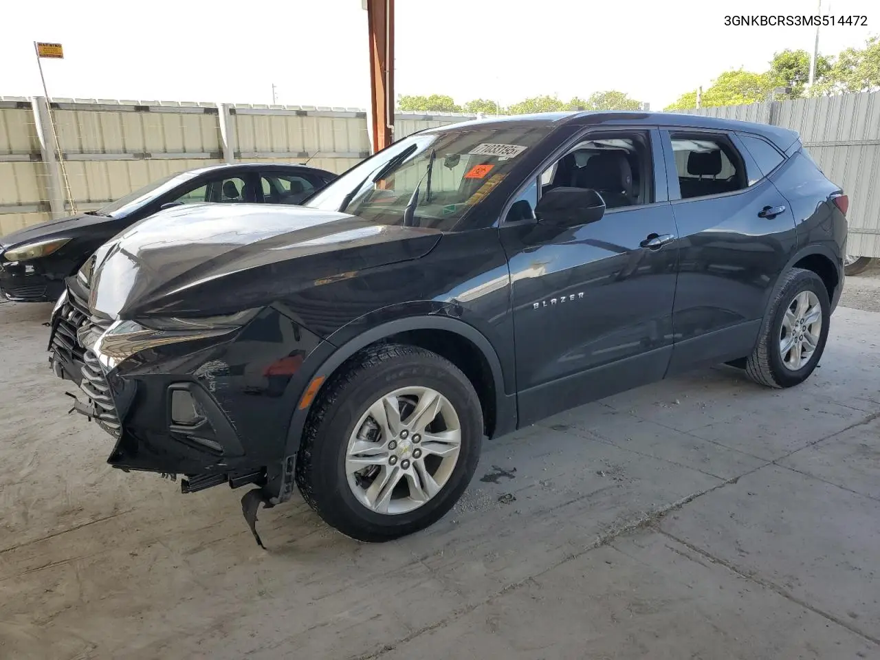 3GNKBCRS3MS514472 2021 Chevrolet Blazer 2Lt