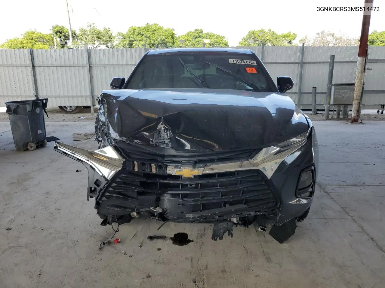 3GNKBCRS3MS514472 2021 Chevrolet Blazer 2Lt