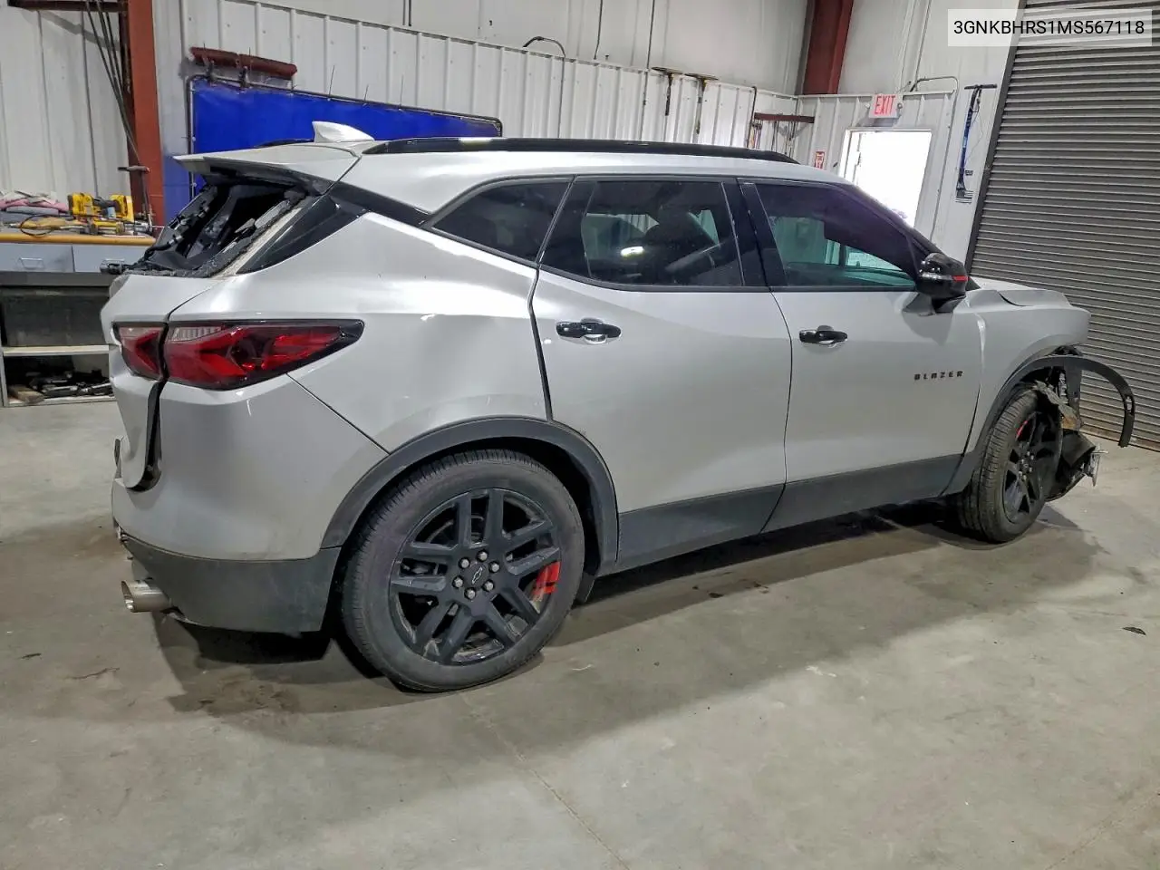3GNKBHRS1MS567118 2021 Chevrolet Blazer 2Lt
