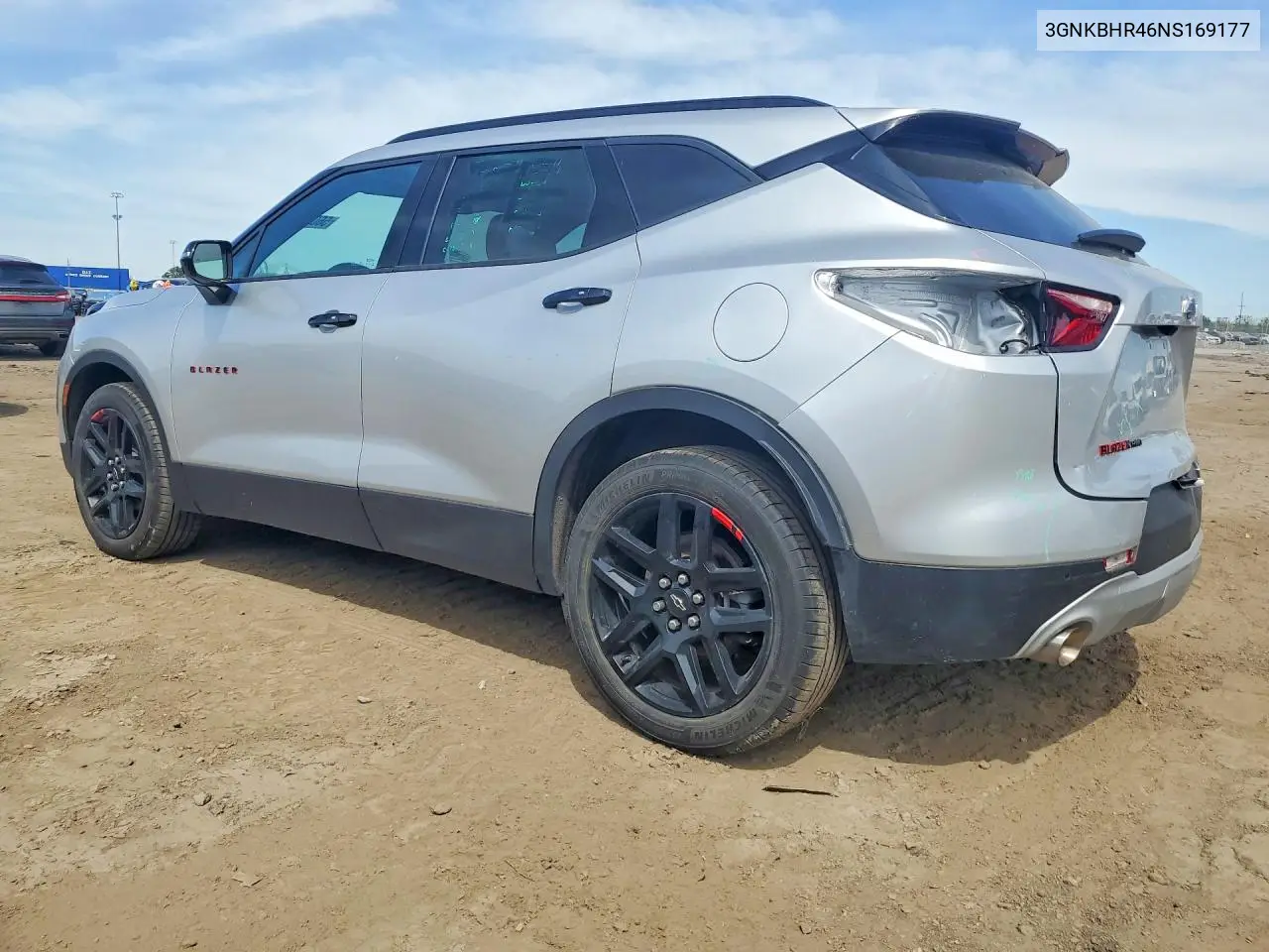 2022 Chevrolet Blazer 2Lt VIN: 3GNKBHR46NS169177 Lot: 56028116