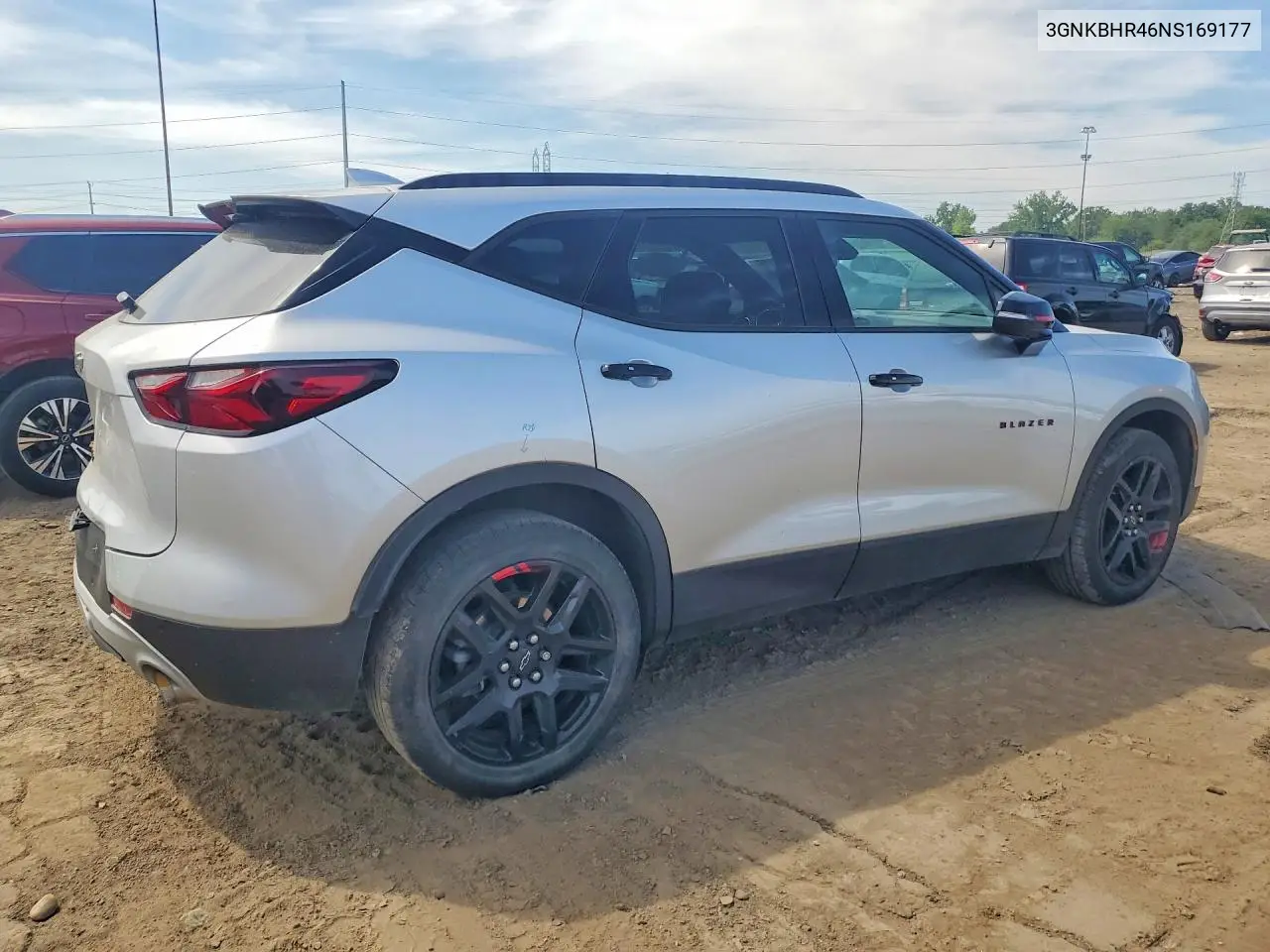 2022 Chevrolet Blazer 2Lt VIN: 3GNKBHR46NS169177 Lot: 56028116