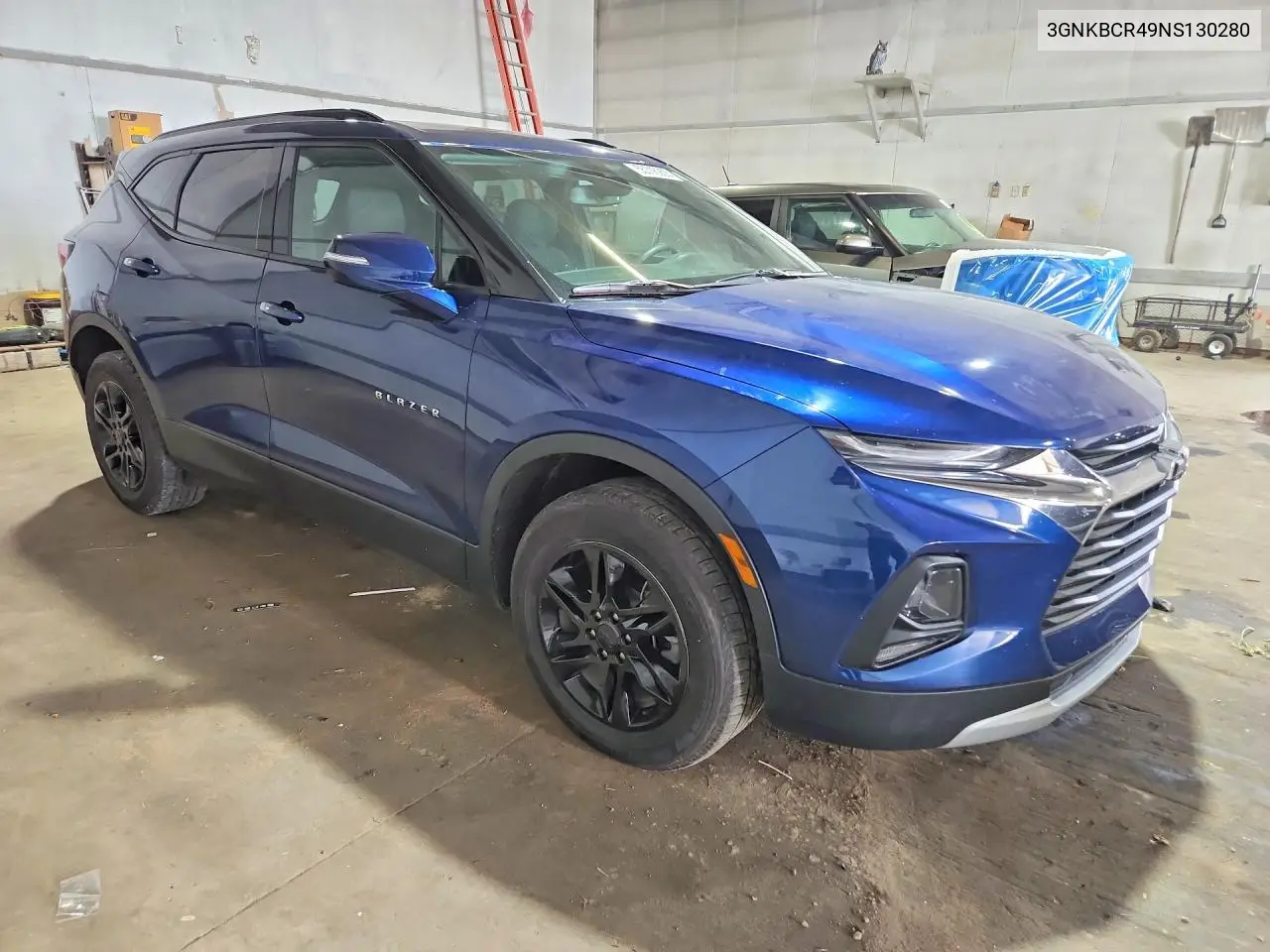 2022 Chevrolet Blazer 2Lt VIN: 3GNKBCR49NS130280 Lot: 56718926