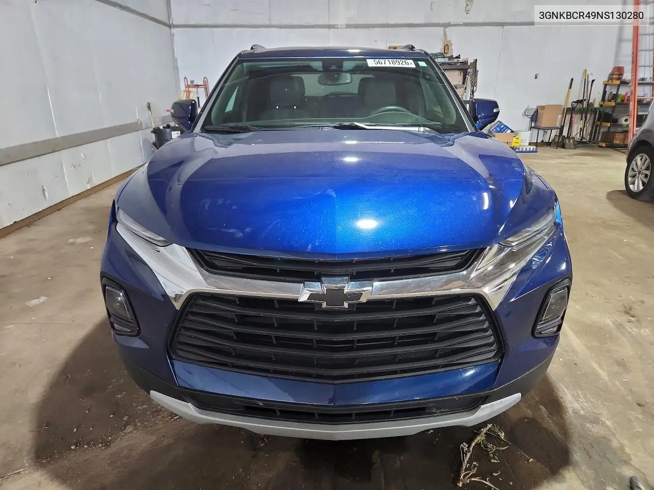 2022 Chevrolet Blazer 2Lt VIN: 3GNKBCR49NS130280 Lot: 56718926
