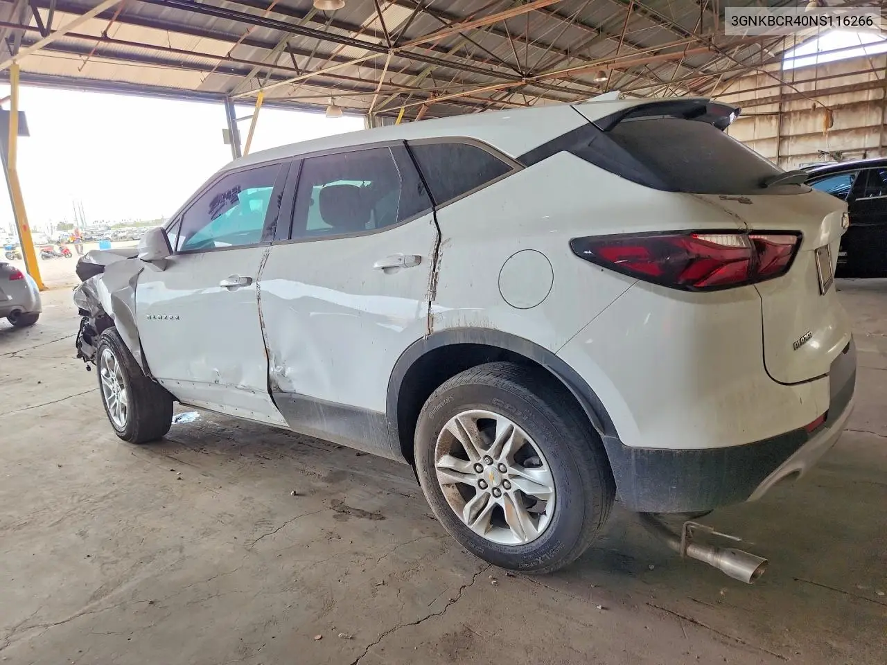 2022 Chevrolet Blazer VIN: 3GNKBCR40NS116266 Lot: 57157806