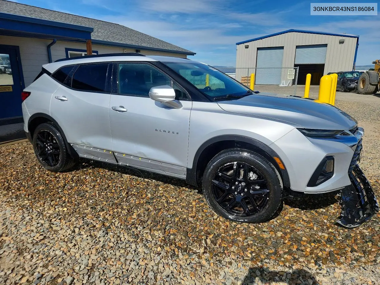 2022 Chevrolet Blazer 2Lt VIN: 3GNKBCR43NS186084 Lot: 57381986