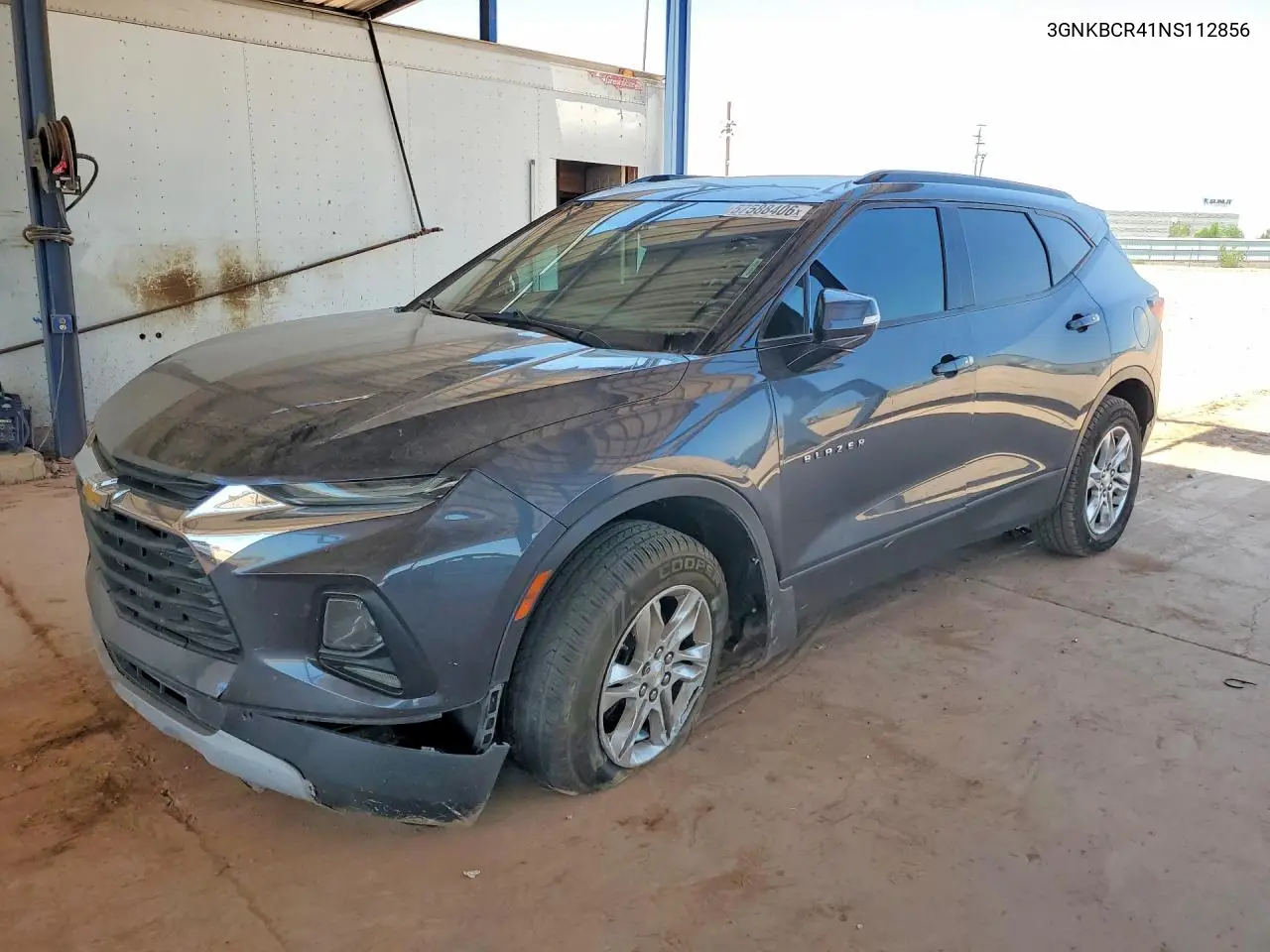 2022 Chevrolet Blazer 2Lt VIN: 3GNKBCR41NS112856 Lot: 57588406