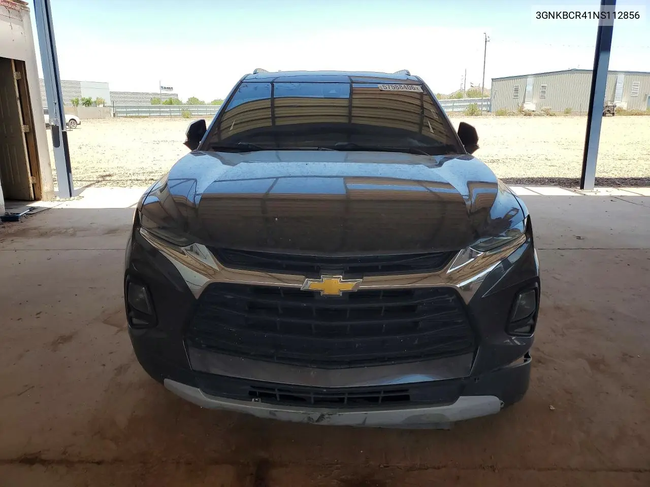 2022 Chevrolet Blazer 2Lt VIN: 3GNKBCR41NS112856 Lot: 57588406