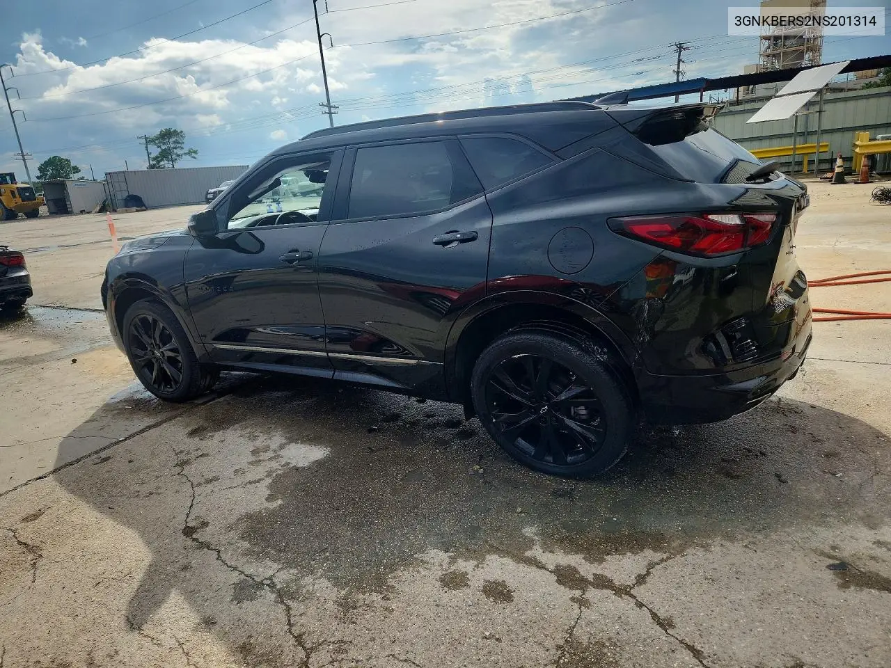 2022 Chevrolet Blazer Rs VIN: 3GNKBERS2NS201314 Lot: 59731866