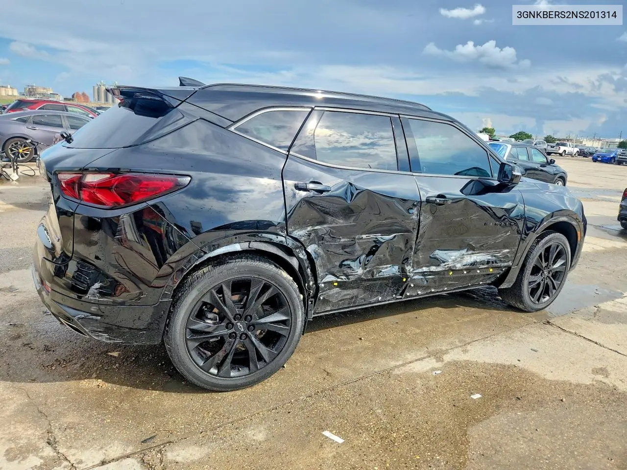 2022 Chevrolet Blazer Rs VIN: 3GNKBERS2NS201314 Lot: 59731866