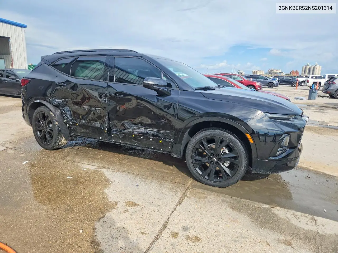 2022 Chevrolet Blazer Rs VIN: 3GNKBERS2NS201314 Lot: 59731866