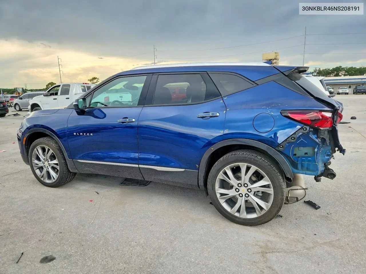 2022 Chevrolet Blazer Premier VIN: 3GNKBLR46NS208191 Lot: 59971666