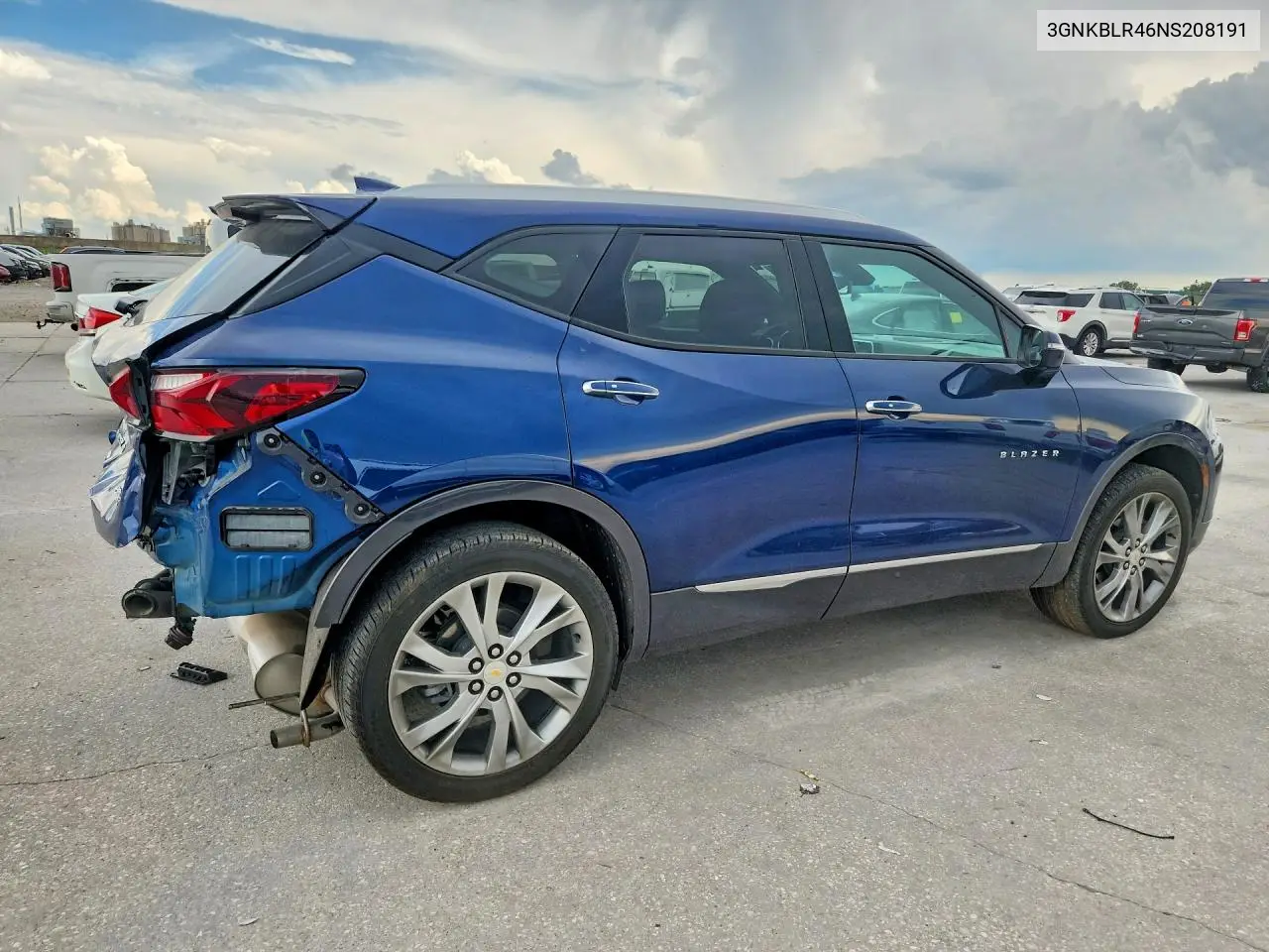 2022 Chevrolet Blazer Premier VIN: 3GNKBLR46NS208191 Lot: 59971666
