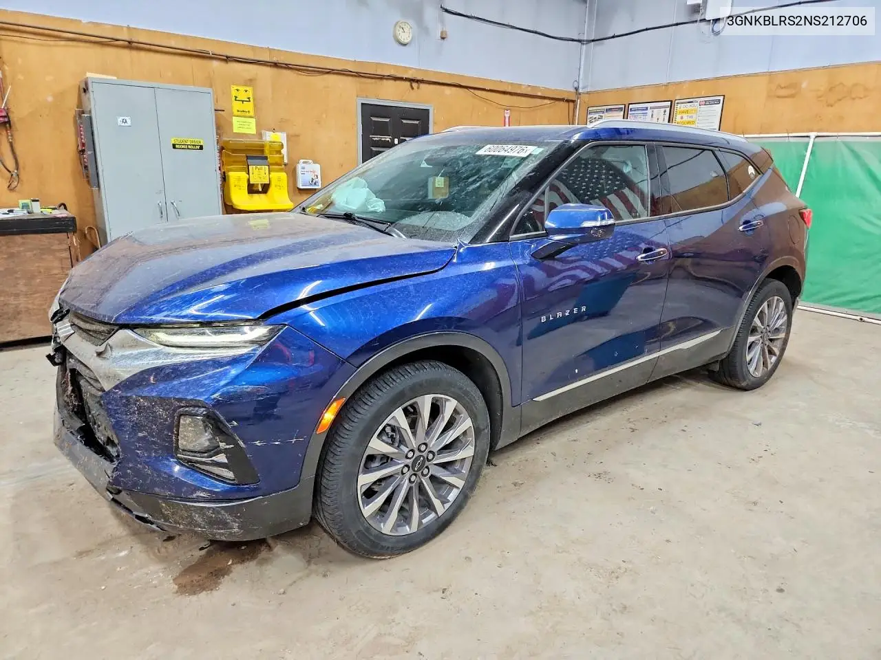 2022 Chevrolet Blazer Premier VIN: 3GNKBLRS2NS212706 Lot: 60064976