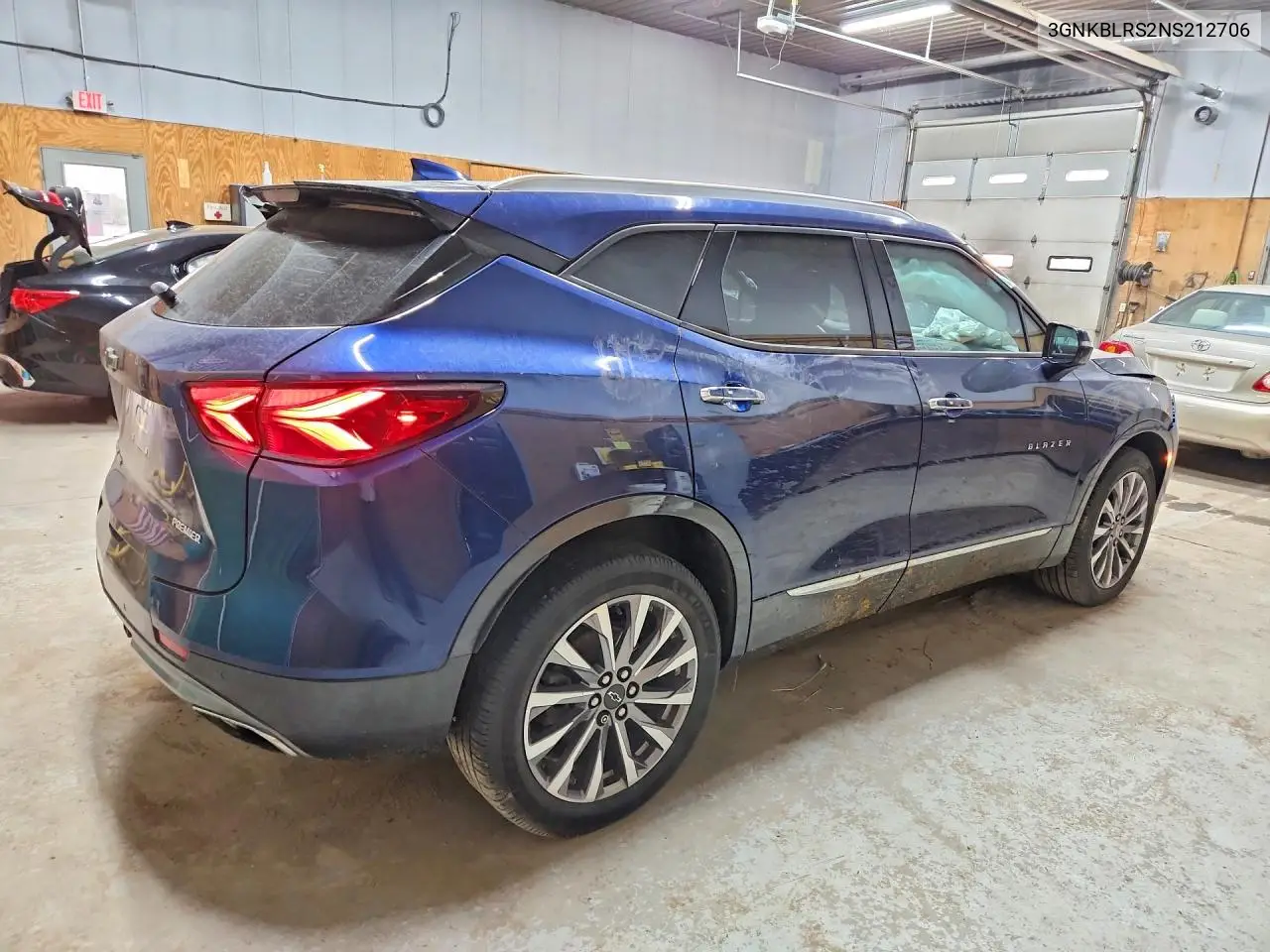 2022 Chevrolet Blazer Premier VIN: 3GNKBLRS2NS212706 Lot: 60064976