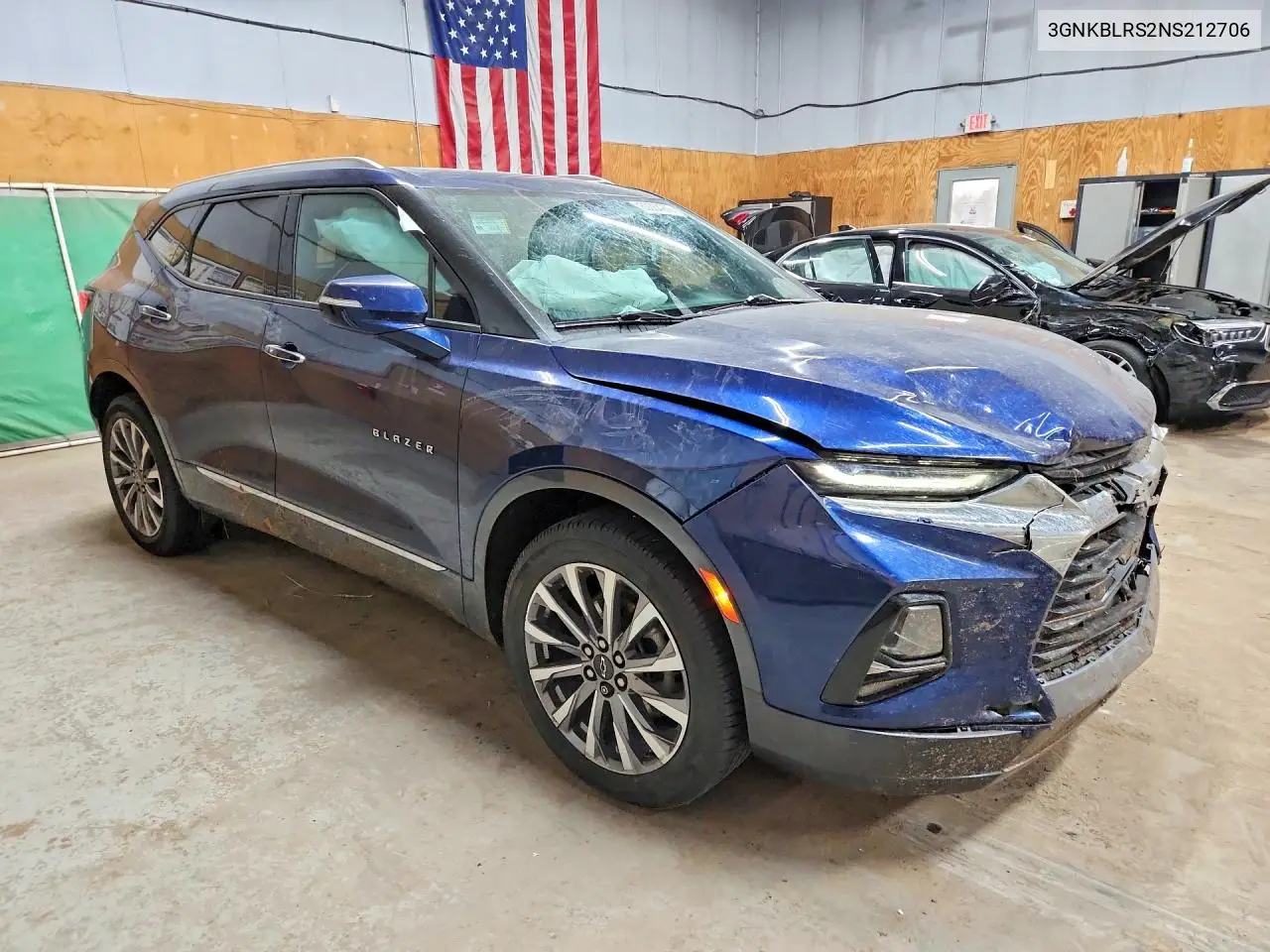 2022 Chevrolet Blazer Premier VIN: 3GNKBLRS2NS212706 Lot: 60064976