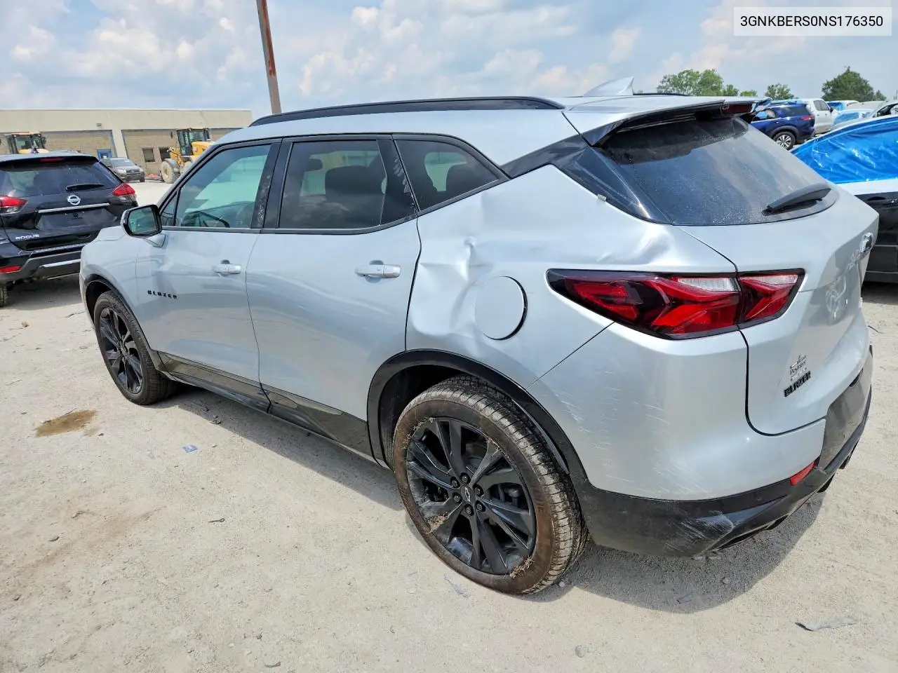 2022 Chevrolet Blazer Rs VIN: 3GNKBERS0NS176350 Lot: 60183456