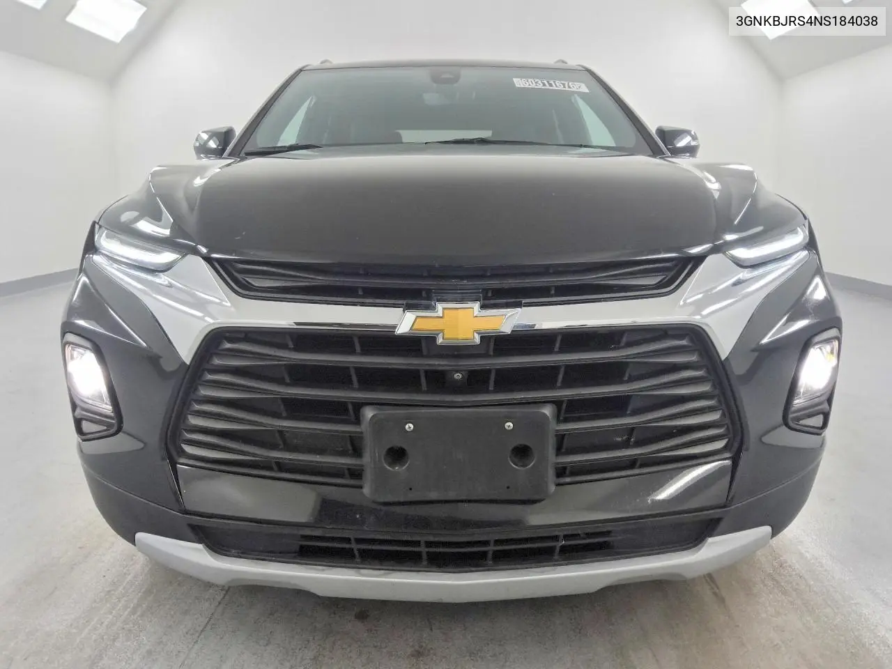 2022 Chevrolet Blazer 3Lt VIN: 3GNKBJRS4NS184038 Lot: 60311676