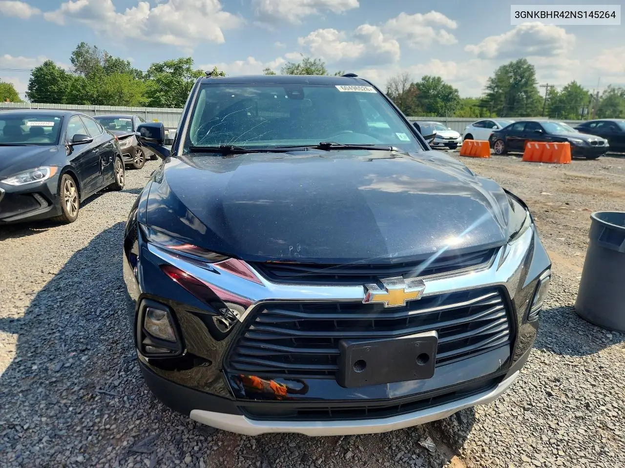 2022 Chevrolet Blazer 2Lt VIN: 3GNKBHR42NS145264 Lot: 60496526