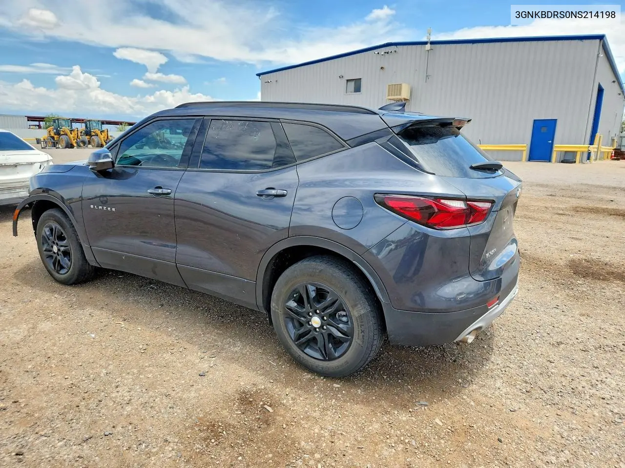 2022 Chevrolet Blazer 3Lt VIN: 3GNKBDRS0NS214198 Lot: 61192786