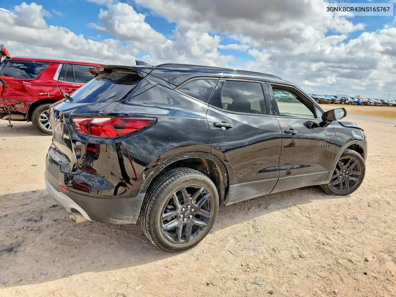 2022 Chevrolet Blazer 2Lt VIN: 3GNKBCR43NS165767 Lot: 61210326