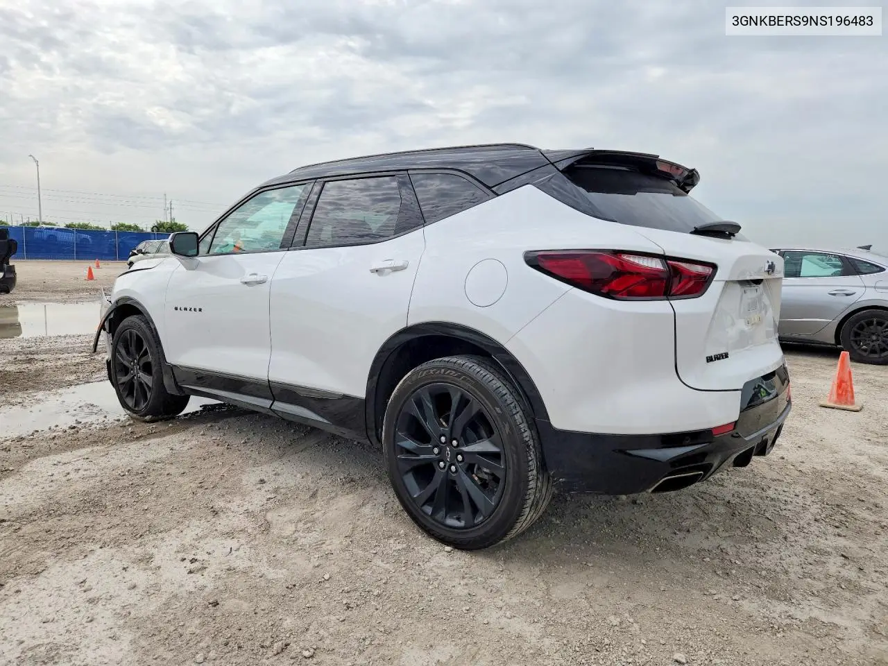 2022 Chevrolet Blazer Rs VIN: 3GNKBERS9NS196483 Lot: 61418436