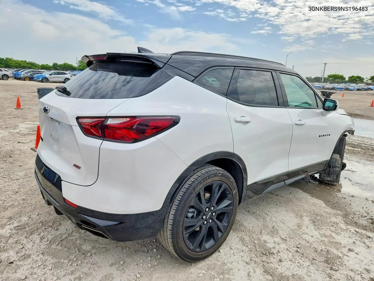 2022 Chevrolet Blazer Rs VIN: 3GNKBERS9NS196483 Lot: 61418436