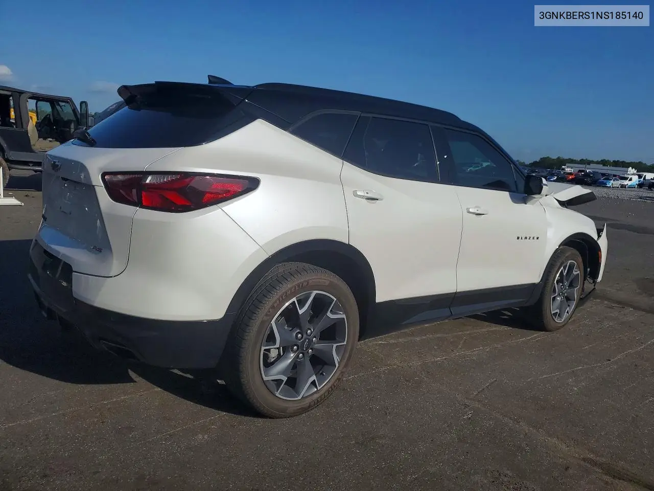 2022 Chevrolet Blazer Rs VIN: 3GNKBERS1NS185140 Lot: 61782756