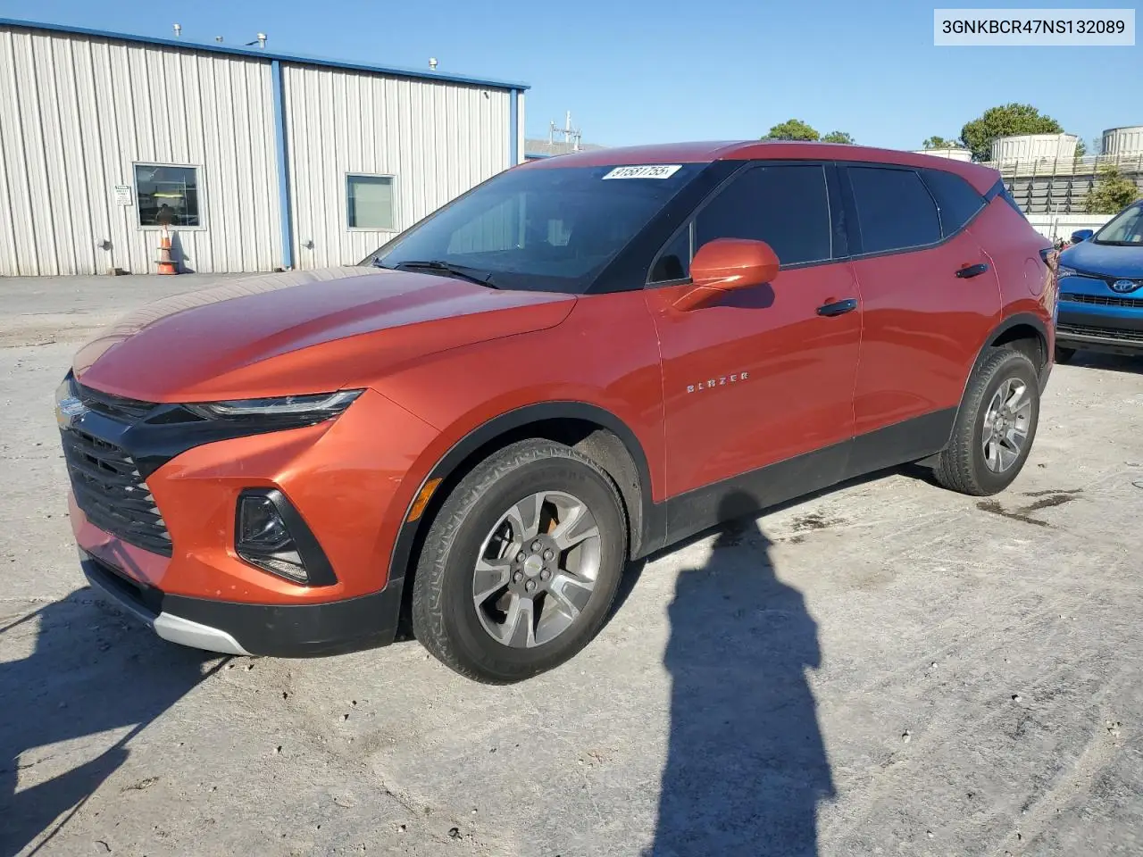 3GNKBCR47NS132089 2022 Chevrolet Blazer 2Lt