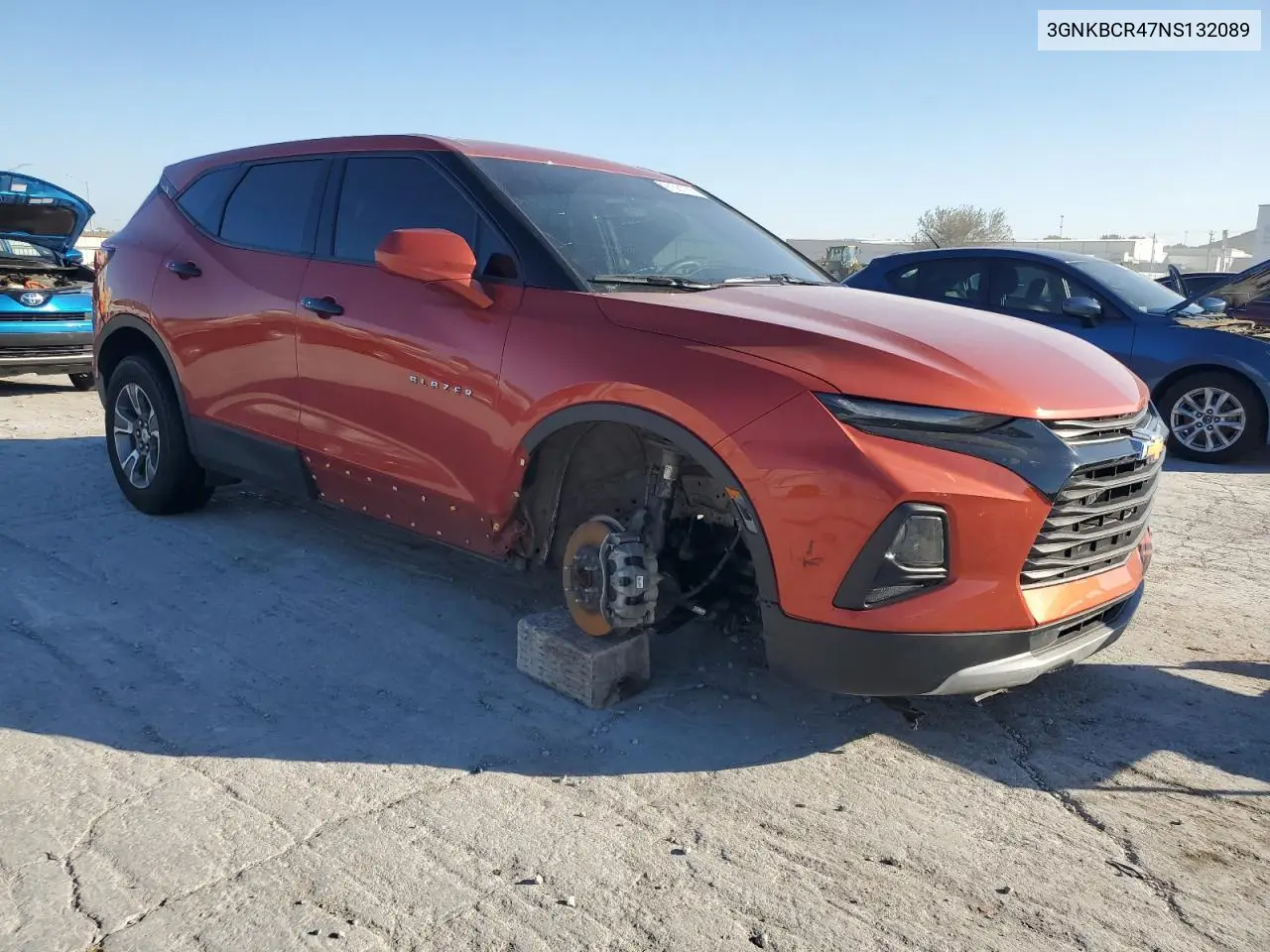 3GNKBCR47NS132089 2022 Chevrolet Blazer 2Lt