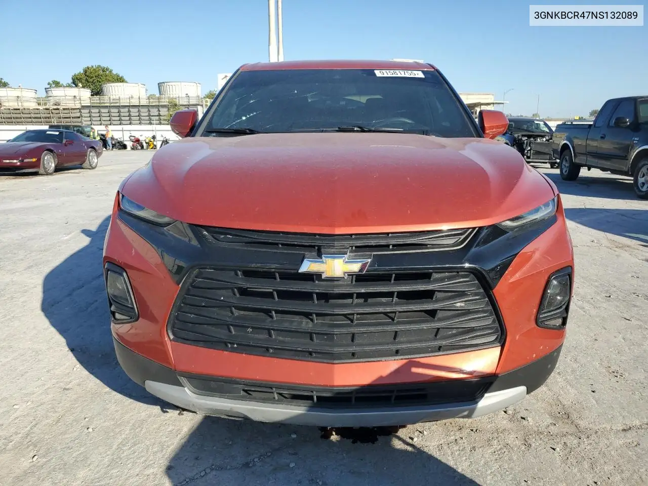 3GNKBCR47NS132089 2022 Chevrolet Blazer 2Lt