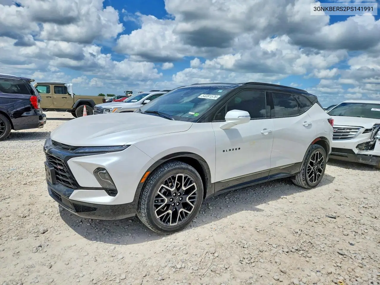 2023 Chevrolet Blazer Rs VIN: 3GNKBERS2PS141991 Lot: 54081576