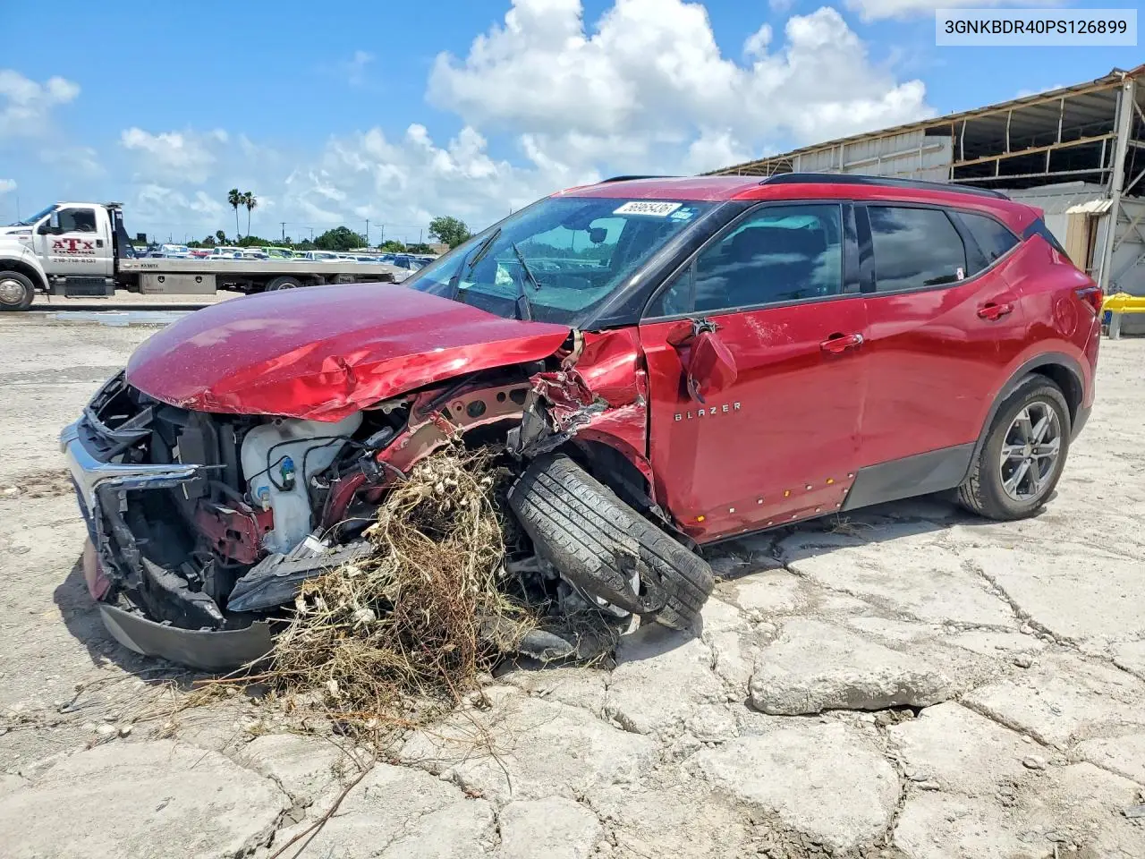 2023 Chevrolet Blazer 3Lt VIN: 3GNKBDR40PS126899 Lot: 56965436