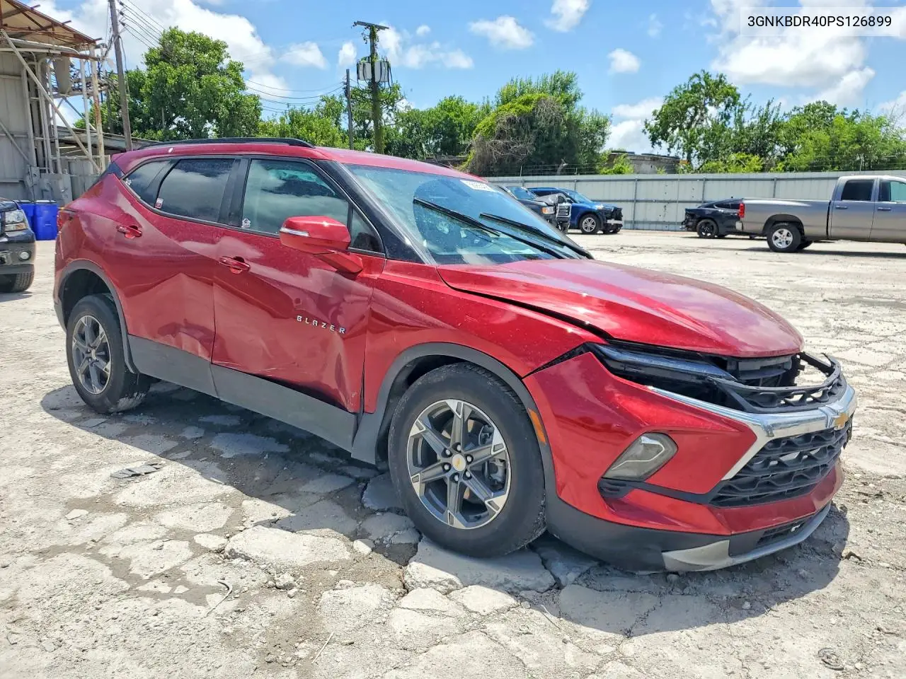 2023 Chevrolet Blazer 3Lt VIN: 3GNKBDR40PS126899 Lot: 56965436