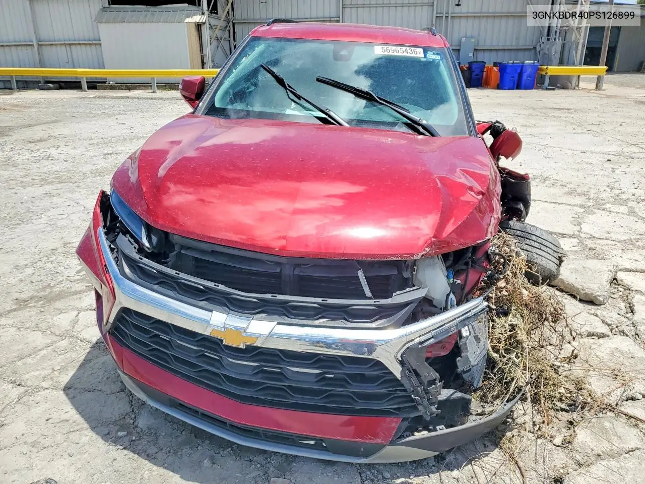 2023 Chevrolet Blazer 3Lt VIN: 3GNKBDR40PS126899 Lot: 56965436