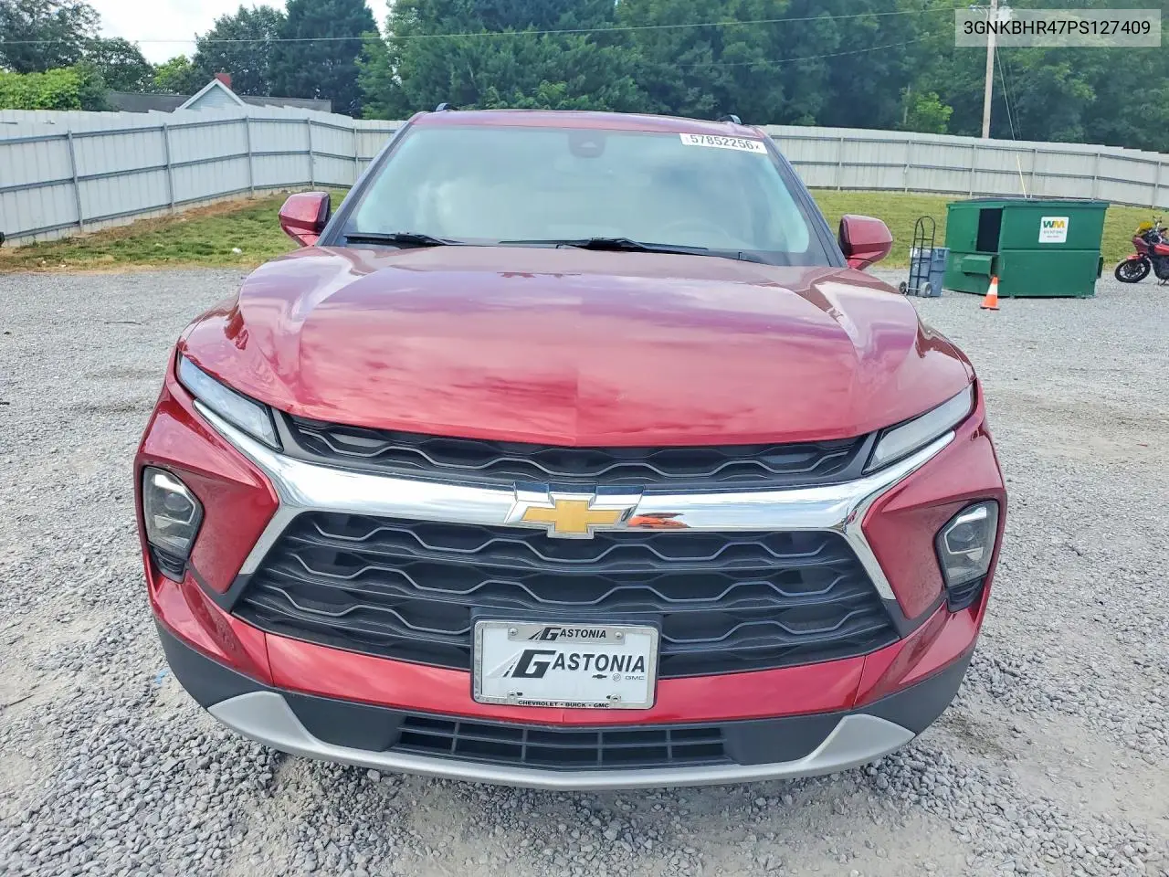 2023 Chevrolet Blazer 2Lt VIN: 3GNKBHR47PS127409 Lot: 57852256
